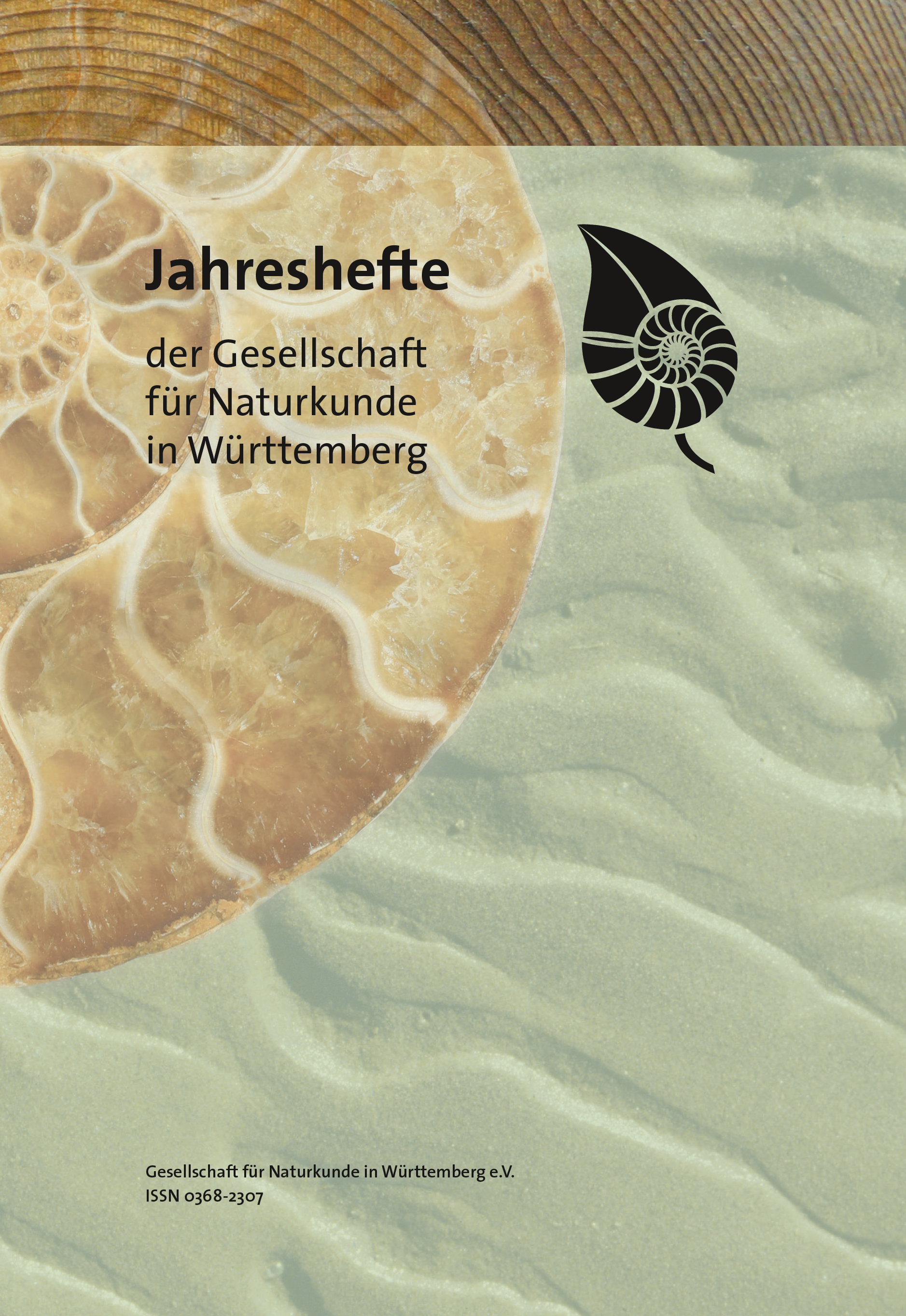 Titelblatt "Jahreshefte der Gesellschaft für Naturkunde in Württemberg"